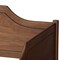 Baxton Studio Alya Walnut Wood Twin Size Daybed with Roll-Out Trundle Bed 168-10832-10833 - alternate 7